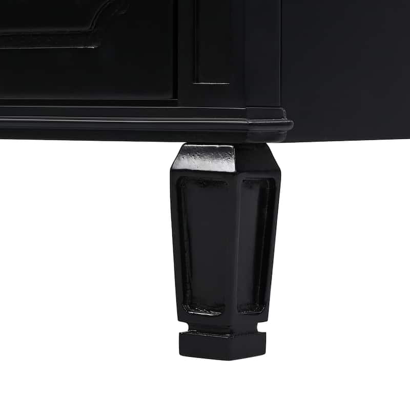 Roomfitters Bathroom Vanity with Double Sink Combo Set, Two Cabinets with Door Organizers and Two Drawers