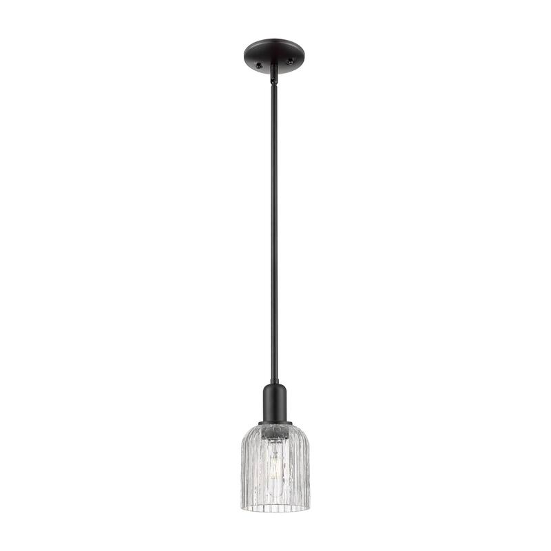 Innovations Lighting Downtown Urban - Bridal Veil - 1 Light 5" Stem Hung Mini Pendant