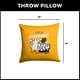 preview thumbnail 30 of 29, Pokemon 18 Inch Throw Pillow