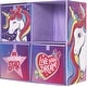 preview thumbnail 1 of 4, Jojo Siwa Collapsible Storage Cubby with 3 Cubes