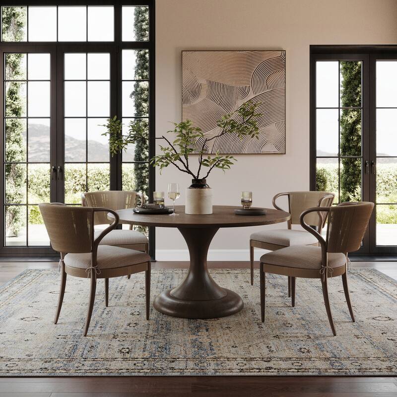 Nuloom Thalindra Traditional Bordered Washable Area Rug