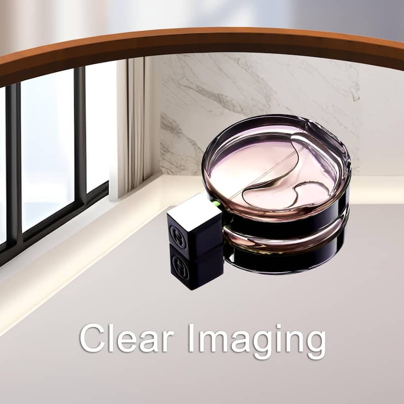 Wall Mirror Arched Mirror with Solid Wood Frame (Set Of 2) - 35*31