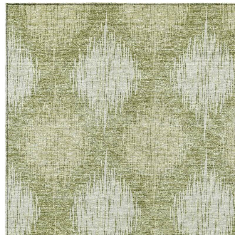 HomeRoots Ikat Transitional Rectangle Outdoor Rug