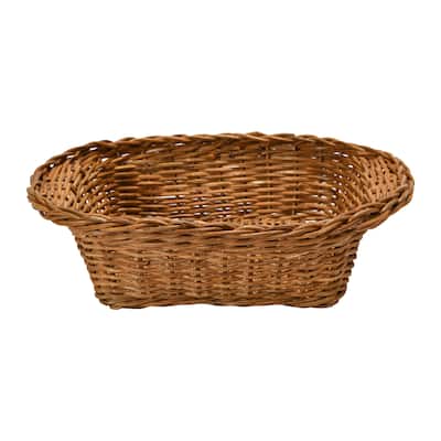 Hand-Woven Rattan Casserole Basket - 100% Rattan
