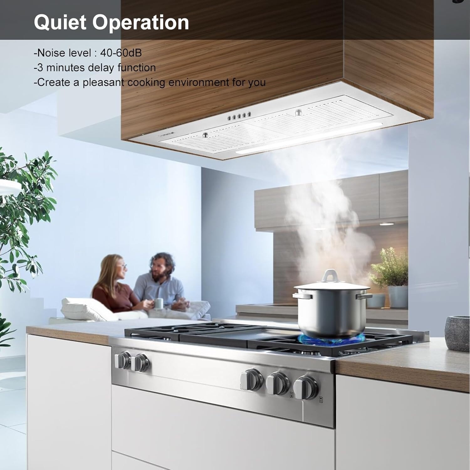 Quiet under cabinet range hood 30 inch cheap