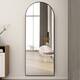 Arched Top Full-length Freestanding/ Leaning/ Hanging Wall Mirror
