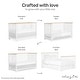 preview thumbnail 5 of 4, Dream On Me Orion 5 in 1 Convertible Crib with Changer - Vintage White Oak