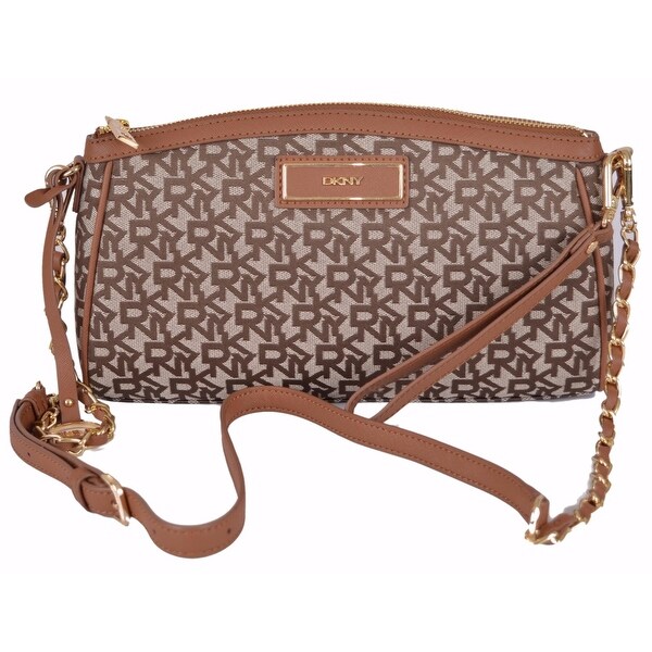 Dkny Donna Karan Chino Walnut Heritage Purse Wristlet Crossbody Dkny Donna Karan Chino Walnut Heritage Purse Wristlet Crossbody Bag 11