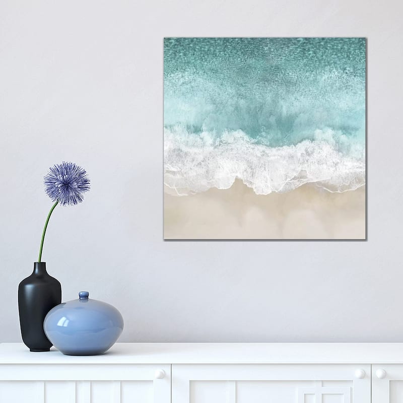 iCanvas "Ocean Waves I" by Maggie Olsen Canvas Print - 18x18x1.5