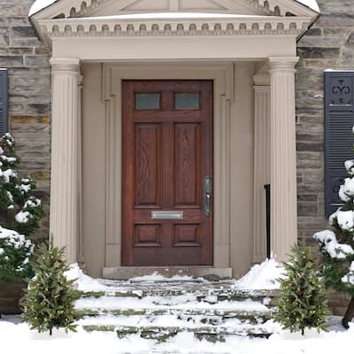 National Tree Company 3 ft. Evergreen Pathway Tree with Clear Lights - 3 Foot