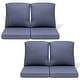 preview thumbnail 53 of 128, 21 W x 22 D in. Deep Seat Outdoor Cushion Set by Crestlive Products