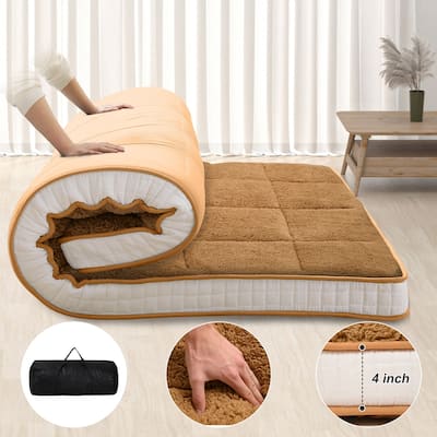 Floor Mattress, Futon Mattress, Thick Folding Sleeping Pad