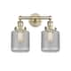 Option Antique Brass / Clear Wire Mesh