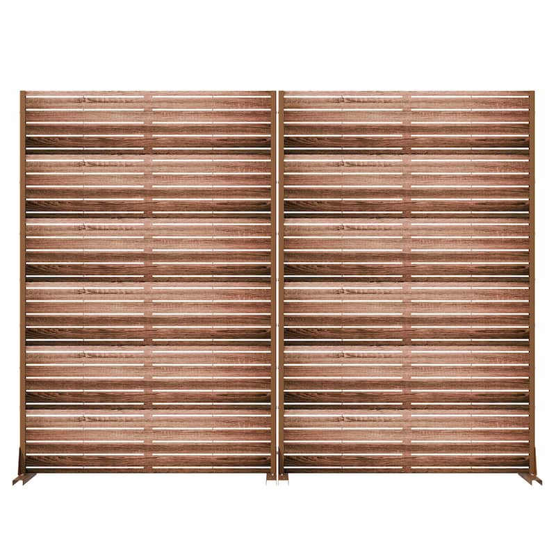Outdoor Metal Privacy Screen Fence Panel
