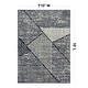 preview thumbnail 30 of 40, Contemporary Distressed Geometric Area Rug