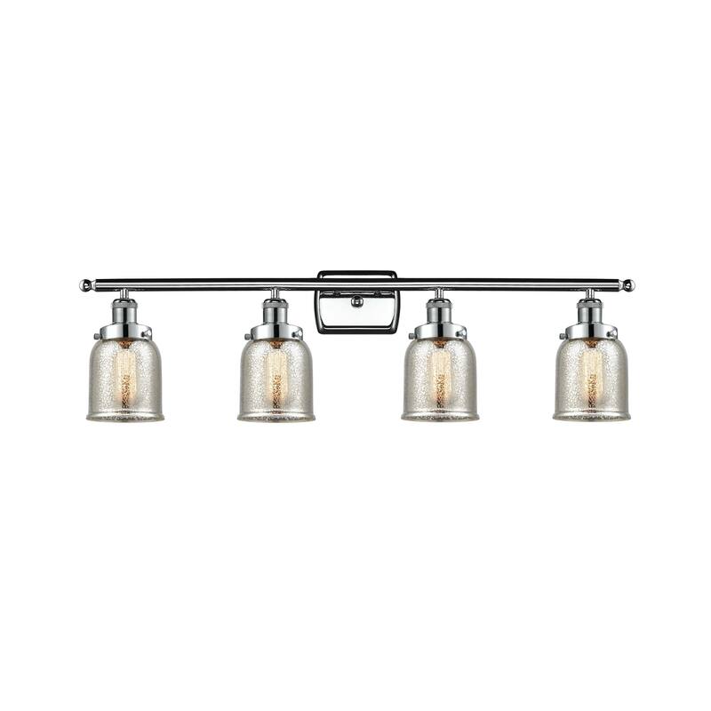 Innovations Lighting Ballston Urban Bell - 4 Light 36" Bath Vanity Light - Silver Plated Mercury/Polished Chrome