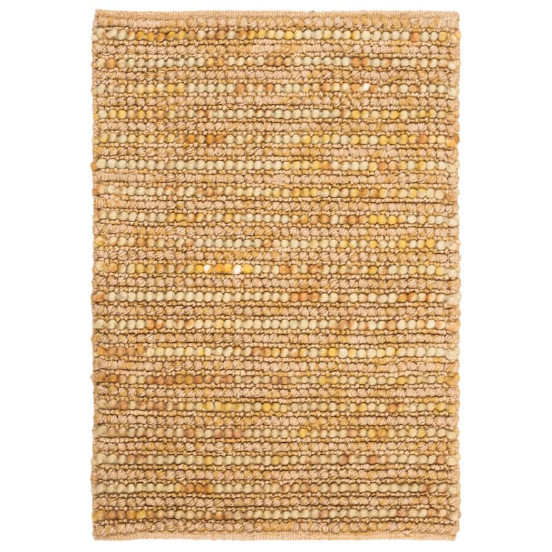 SAFAVIEH Handmade Bohemian Jelisava Jute & Wool Area Rug - 2'6" x 4' - Gold/Multi