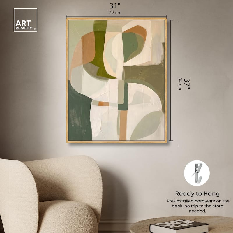 Soft Reverberations I Canvas by Art Remedy