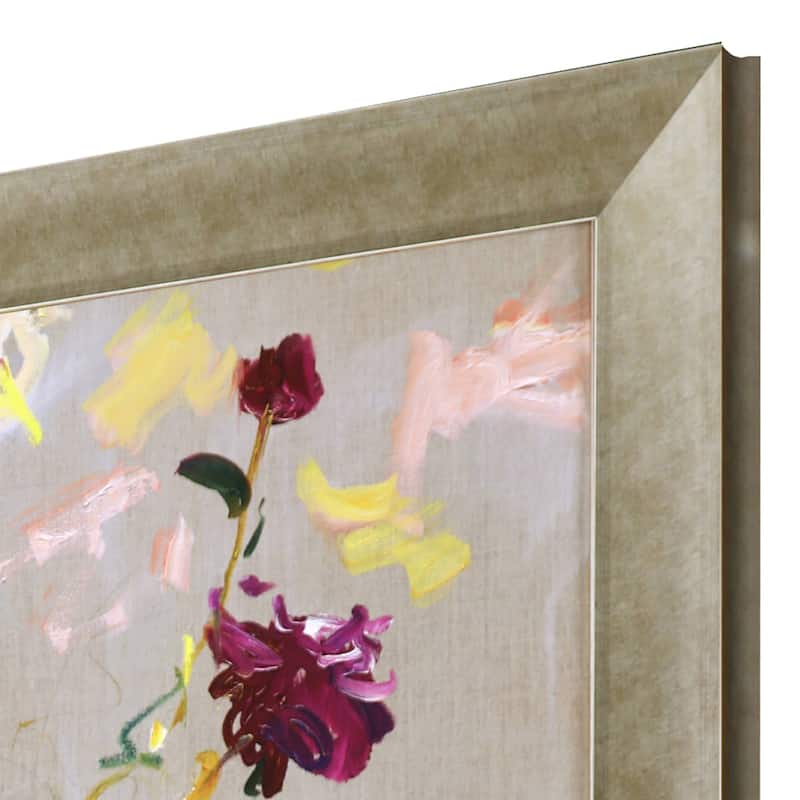 A Jug of Dahlias Framed Art Giclee Under Glass