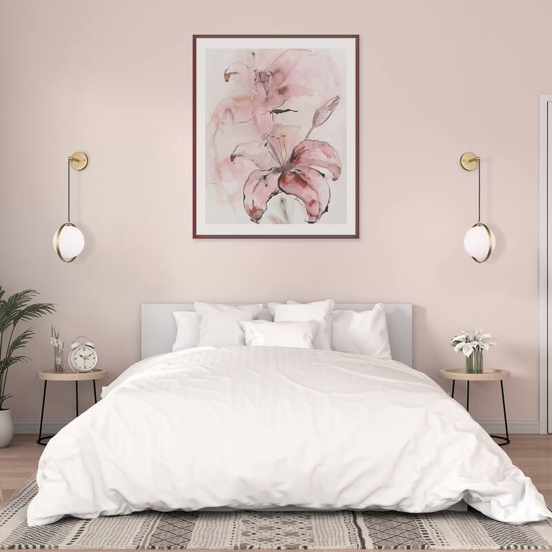 Da Vinci 1 Light 9in Brass Wall Light - Medallion Gold