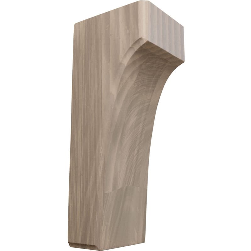 Clarksville Bracket - 3 1/2"W x 4"D x 10"H - Walnut