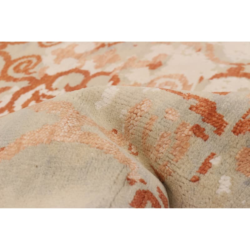 ECARPETGALLERY Hand-knotted Legacy Khaki Wool Rug - 5'2 x 8'2