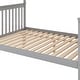 preview thumbnail 13 of 24, Twin over Full Wood Bunk Bed with Trundle and Staircase - Enhanced Functionality and Space Efficiency