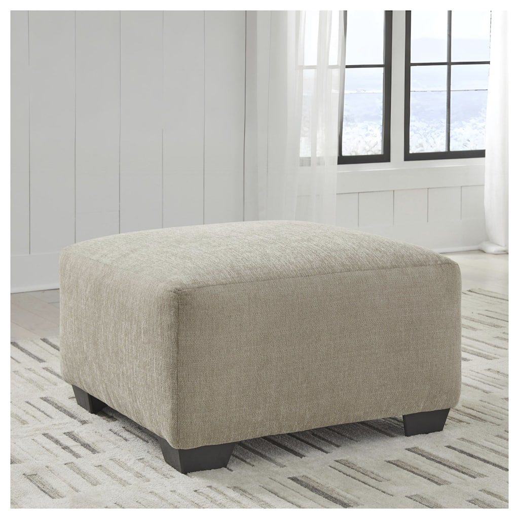 Signature Design by Ashley Brogan Bay Brown/Beige Oversized Accent Ottoman
