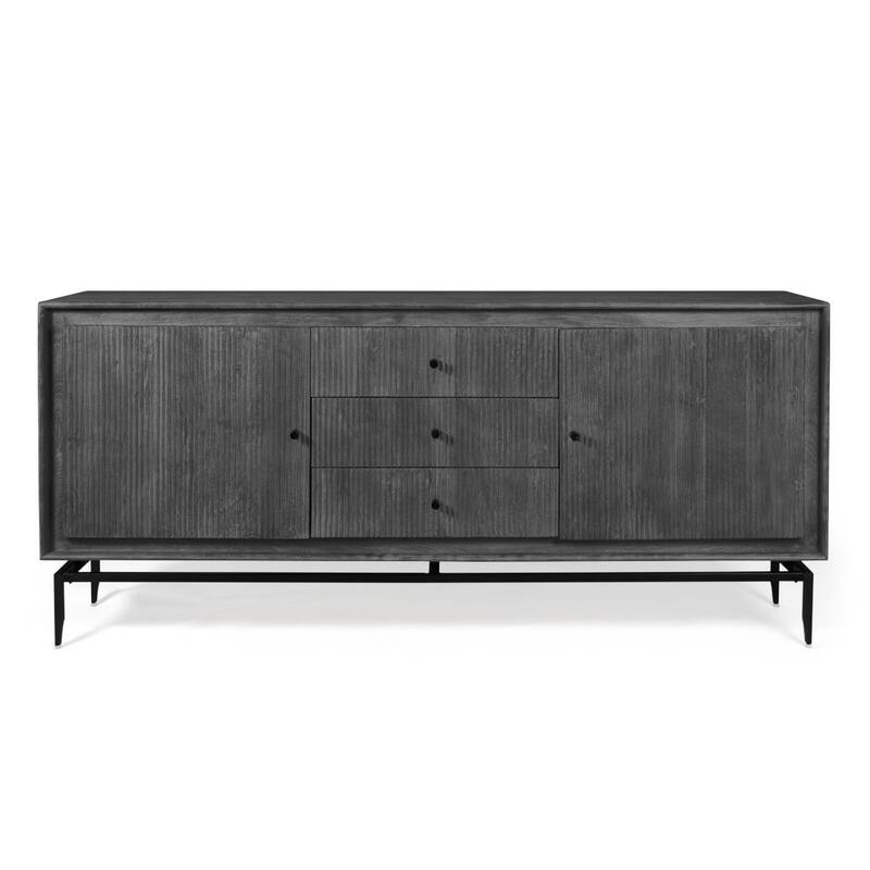 Camilo 69" Wide 3 Door Wood Sideboard - 69 x 16 x 31