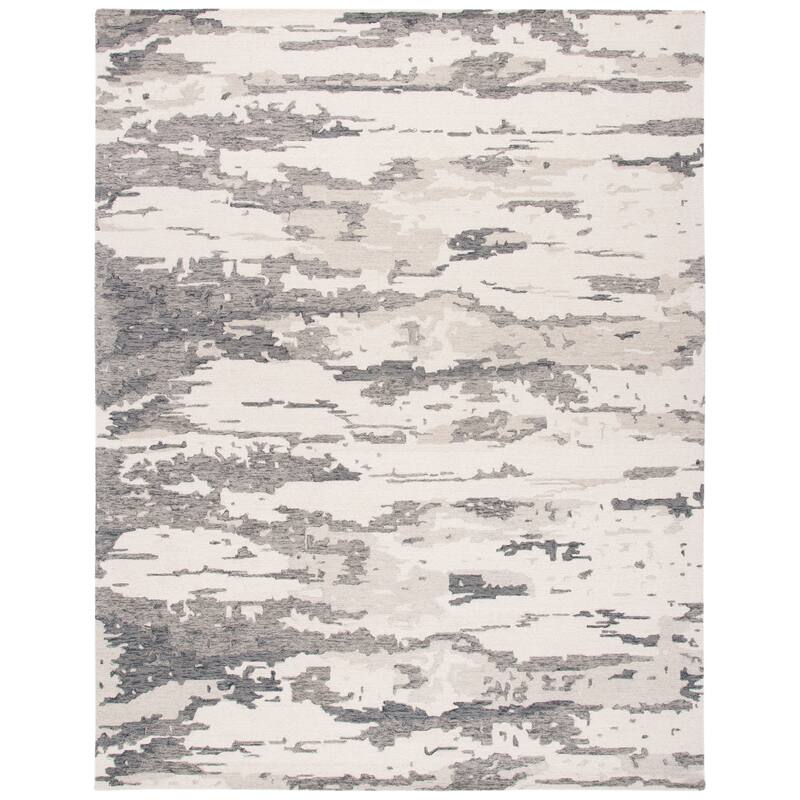 SAFAVIEH Handmade Abstract Kotoko Contemporary Wool Rug