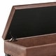 preview thumbnail 22 of 136, WYNDENHALL Essex 44 inch Wide Transitional Rectangle Ottoman Bench