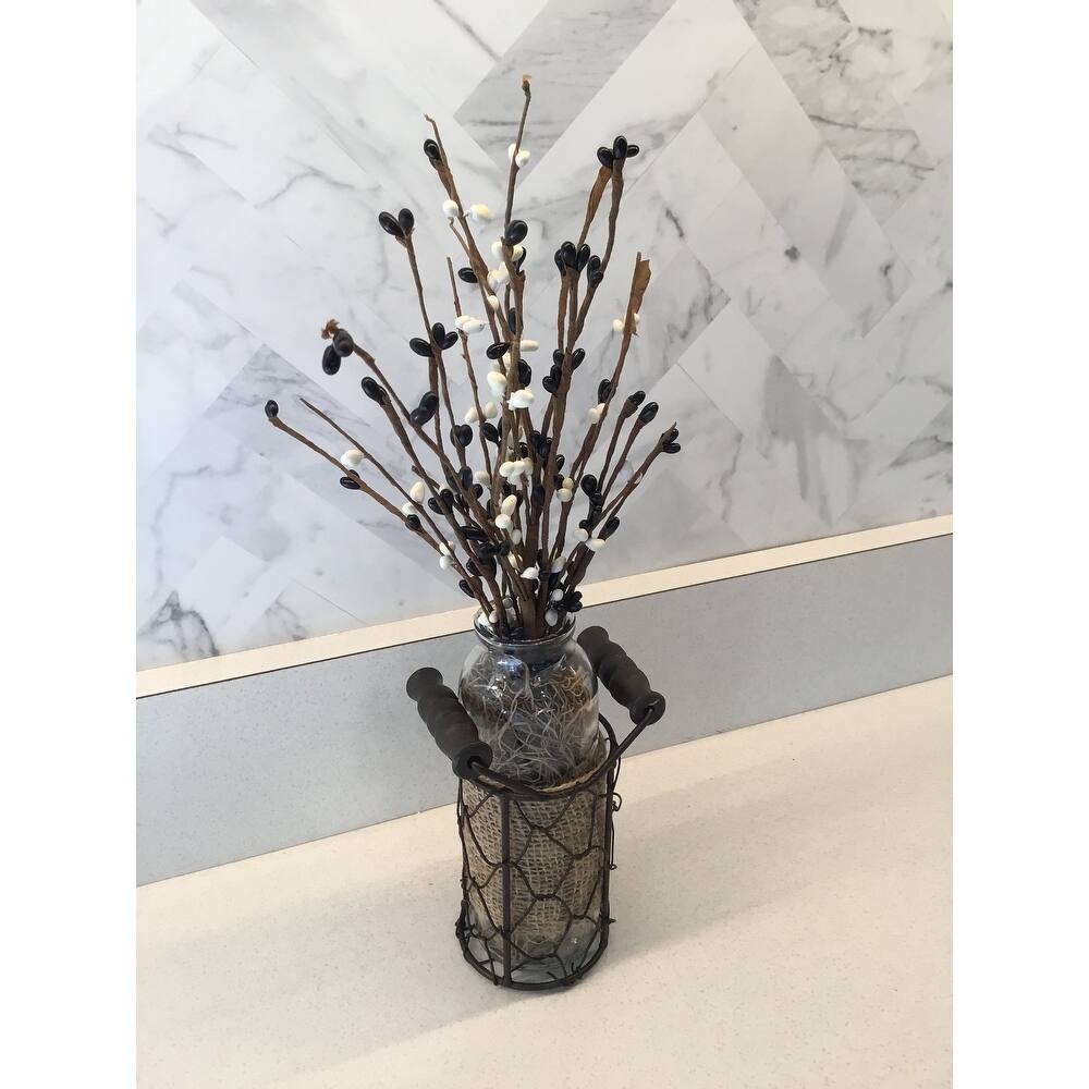 Farmhouse Primative Jar Centerpiece