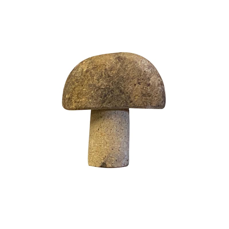 Stone Age Creations Granite Boulder Mushrooms -Garden or Landscaping Accents