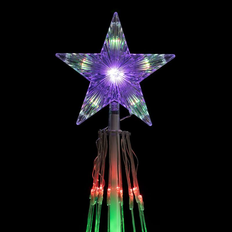 83 Christmas Tree Tower w/ 8 Functions and 300 LED Lights