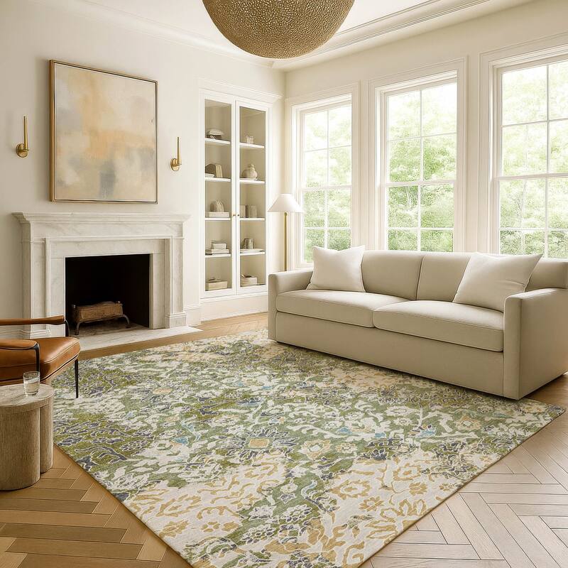 Machine Washable Indoor/ Outdoor Global Avon Chantille Rug