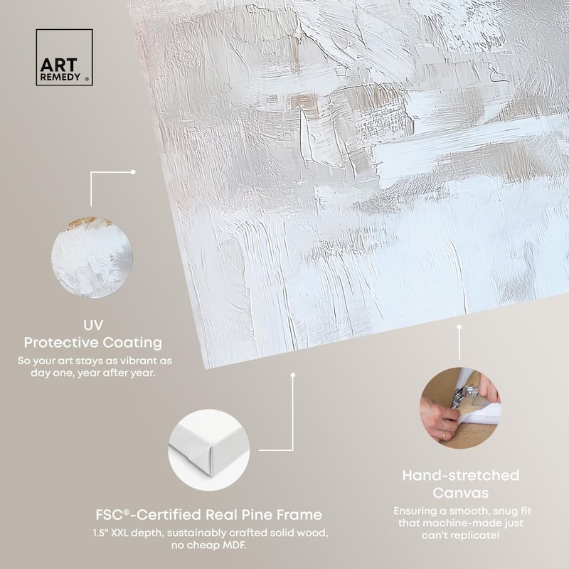 Golden Glaze I Canvas Set of 2 by Art Remedy, Gallery Wrapped