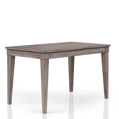 Rustic Gray Counter Height Dining Table