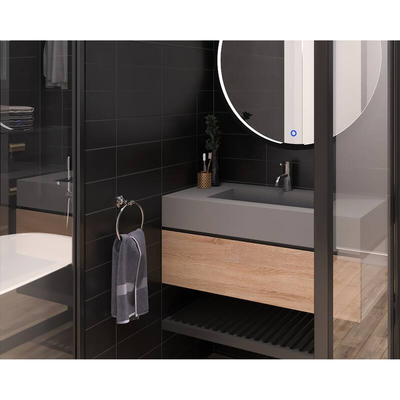 Audrey 36" - 72" Solid Surface Bathroom Vanity Top