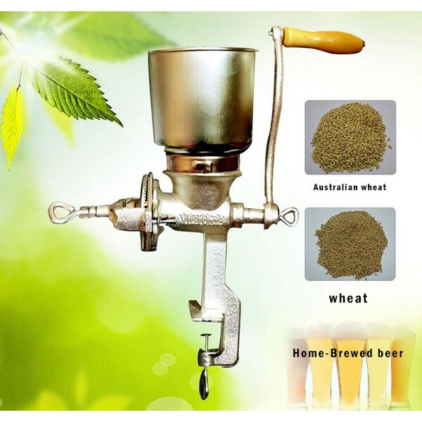 Hand Grinder Corn Wheat Manual Hand Grains Iron Nut Mill Crank