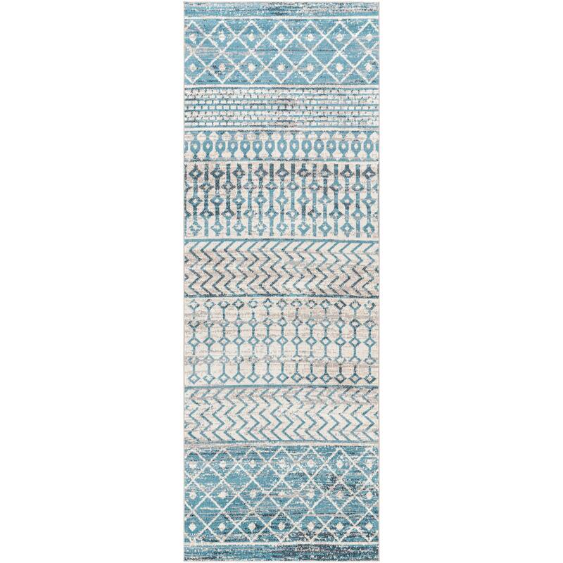 Livabliss Selene Global Boho Machine Washable Area Rug