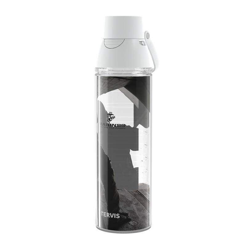 Tervis Marines Air Delivery Made in USA Double Walled Insulated Travel Tumbler, Classic - 24oz Venture Lite Water Bottle - 24oz Venture Lite Water Bottle