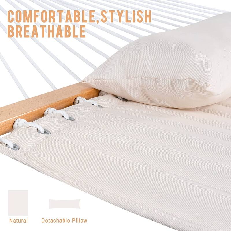 12 FT Double Quilted Fabric Hammock