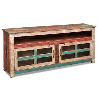 La Boca Glass Door TV Stand - 65"
