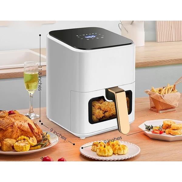 Air Fryer 4.2 QT Oilless Hot AirFryer 1200W Healthy Cooker Bed Bath