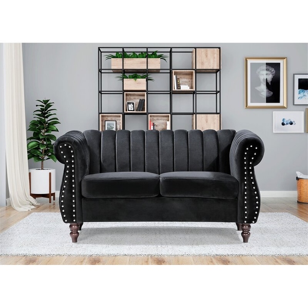 Capri outlet velvet chesterfield