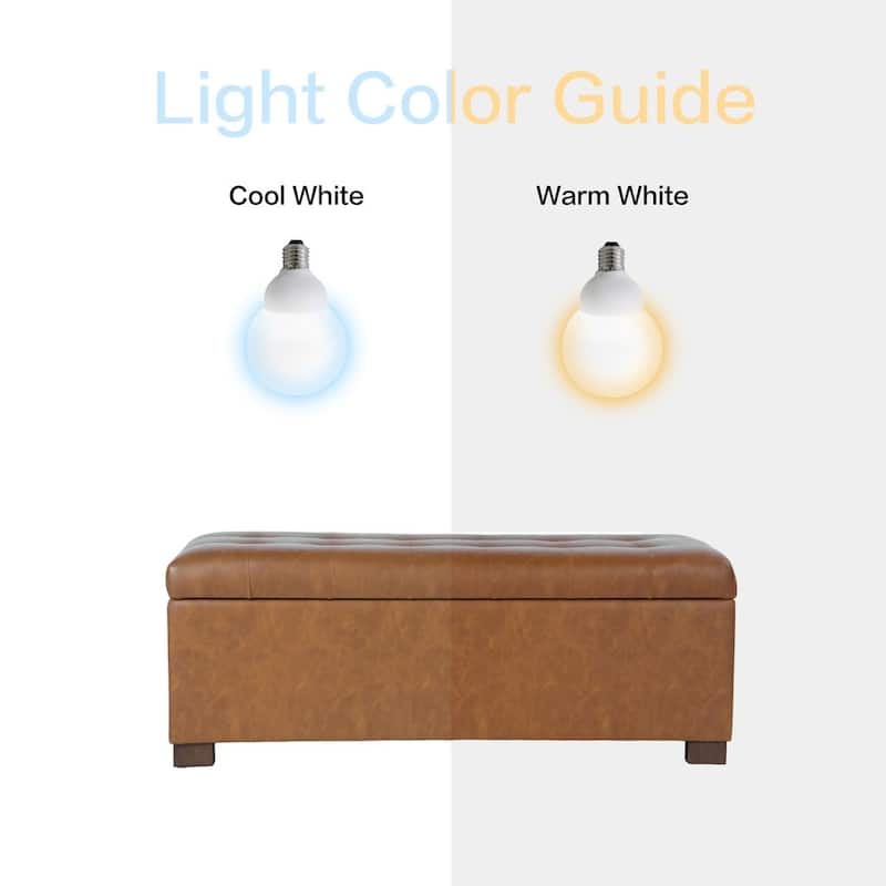 Porch & Den Camero Tufted Storage Bench