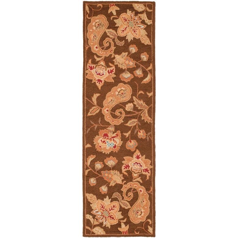 SAFAVIEH Handmade Berkeley Paisley Delila Botanical Wool Rug