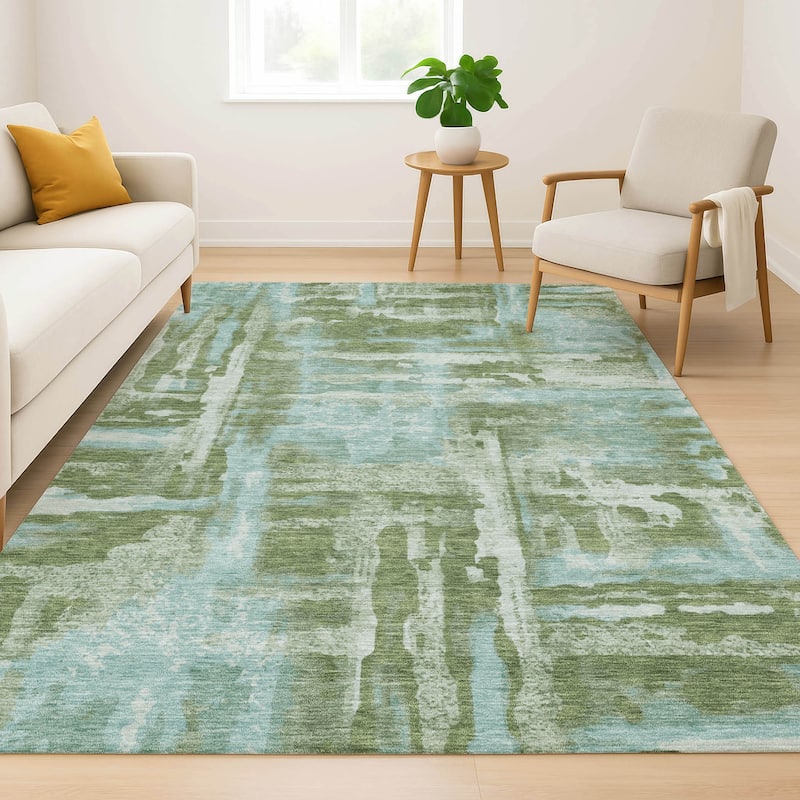 Premium Washable Super Soft Modern Glam Mayfield Rug