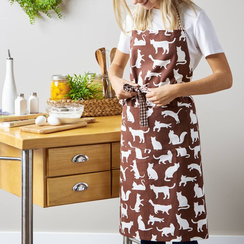 Design Imports Pet Print Chef Kitchen Apron