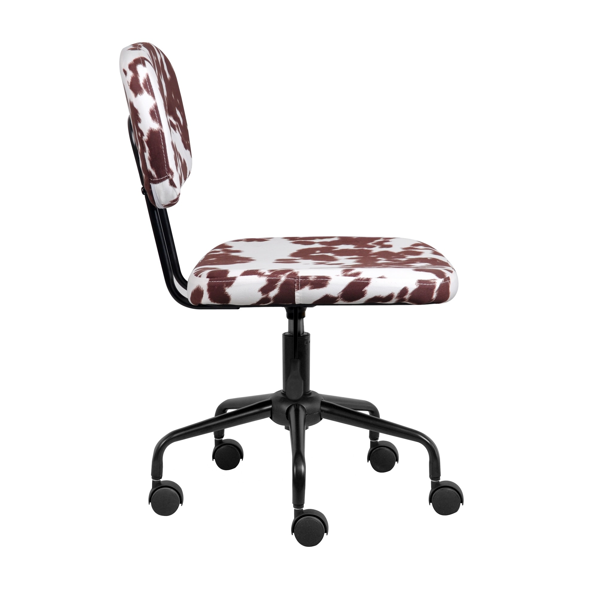 Faux cowhide new arrivals office chair